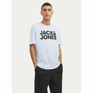 Jack&Jones Póló Corp Logo 12151955 Fehér Standard Fit kép