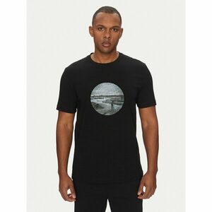 BOSS Póló Graphic Heritage 50537847 Fekete Regular Fit kép