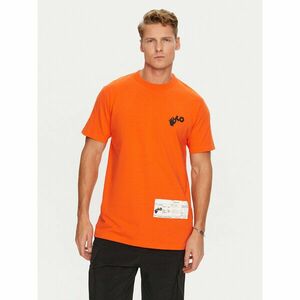Off-White Póló OMAA027T22JER0012001 Narancssárga Regular Fit kép
