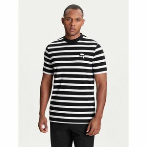 KARL LAGERFELD Póló 755022 553231 Fekete Regular Fit kép
