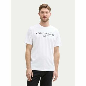 Tom Tailor Póló 1045773 Fehér Regular Fit kép