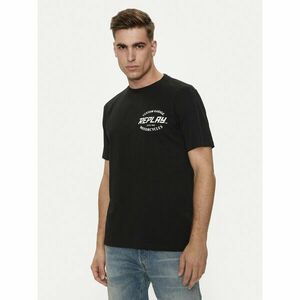 Replay Póló M6874 .000.2660 Fekete Regular Fit kép
