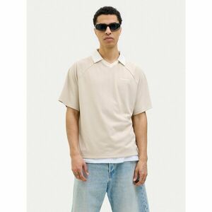 Jack&Jones Pólóing Lido 12276758 Bézs Loose Fit kép