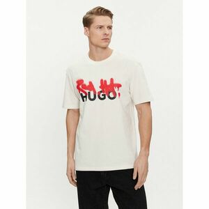 Hugo Póló Dinricko 50508513 Fehér Relaxed Fit kép