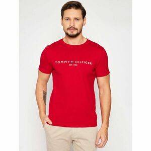 Tommy Hilfiger Póló Logo MW0MW11797 Piros Regular Fit kép