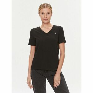 Calvin Klein Jeans Póló Embro Badge J20J222560 Fekete Regular Fit kép