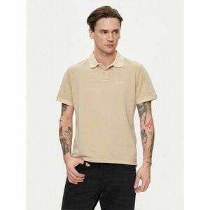 Pepe Jeans Pólóing New Oliver Gd PM542099 Bézs Regular Fit kép