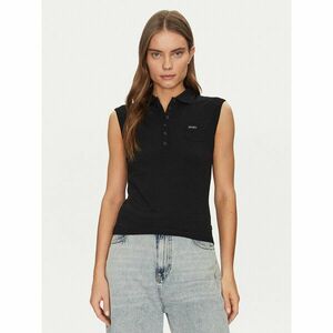 Guess Jeans Pólóing W5GP24 KCYR1 Fekete Regular Fit kép