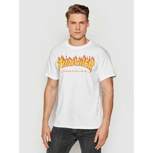 Thrasher Póló Flame Fehér Regular Fit kép