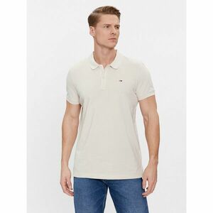 Tommy Jeans Pólóing DM0DM18312 Bézs Slim Fit kép