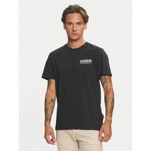 Napapijri Póló Kasba NP0A4HQQ Fekete Regular Fit kép