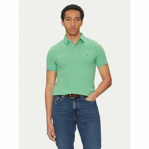 Tommy Hilfiger Pólóing 1985 MW0MW17771 Zöld Slim Fit kép