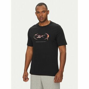 Reebok Póló 100218818 Fekete Regular Fit kép