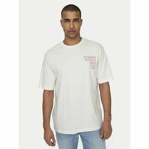 Only & Sons Póló Kenny 22028736 Fehér Relaxed Fit kép