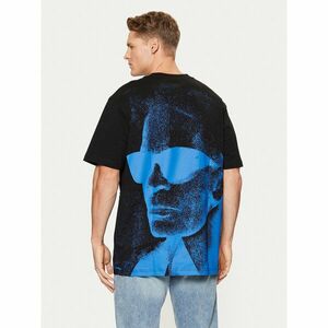 Karl Lagerfeld Jeans Póló A1M17113 Fekete Relaxed Fit kép