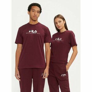 Fila Póló Unisex Bedburg FAU0147 Bordó Regular Fit kép