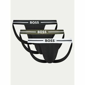 Boss 3db-os Jock strap alsónadrág szett 50517823 Fekete kép