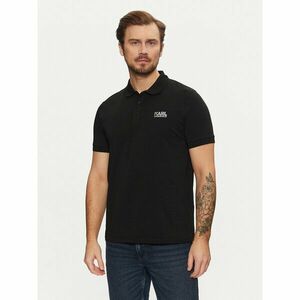 KARL LAGERFELD Pólóing 745088 551235 Fekete Regular Fit kép