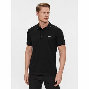 Boss Pólóing Paule 4 50506195 Fekete Slim Fit kép