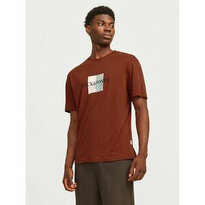 Jack&Jones Póló Fredeiksberg 12262492 Barna Regular Fit kép