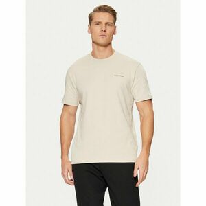 Calvin Klein Póló Micro Logo Interlock T-Shirt K10K109894 Bézs Regular Fit kép