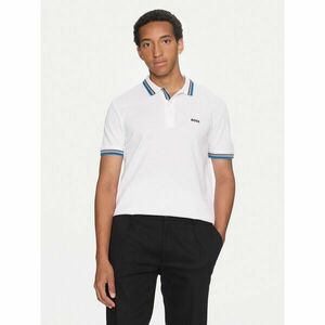 Boss Pólóing Paddy 50469055 Fehér Regular Fit kép