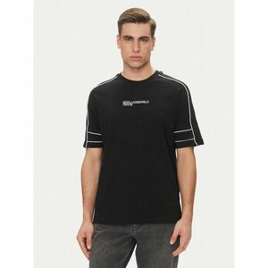 Karl Lagerfeld Jeans Póló A2M17052 Fekete Relaxed Fit kép