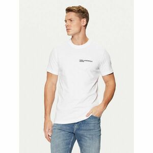 Karl Lagerfeld Jeans Póló A1M17003 Fehér Slim Fit kép
