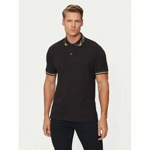 Versace Jeans Couture Pólóing 77GAGT06 Fekete Regular Fit kép