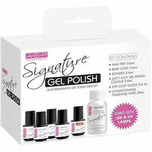 Köröm ápolási és díszítési kiegészítők Asp Signature Gel Polish Mini Trial Kit kép