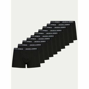 Jack&Jones 10 db-os boxeralsó szett Solid 12189937 Fekete kép