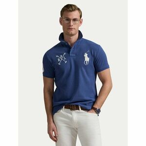 Polo Ralph Lauren Pólóing 710978082003 Sötétkék Custom Slim Fit kép