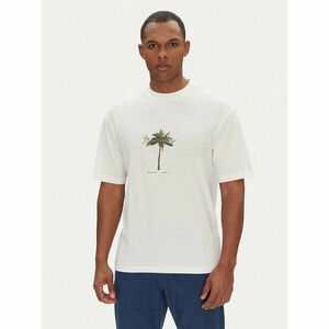 HUGO Póló Duwom 50538972 Ekru Relaxed Fit kép