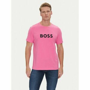 BOSS Póló 50491706 Rózsaszín Regular Fit kép