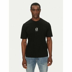 Armani Exchange Póló XM000363 AF12308 UC001 Fekete Regular Fit kép