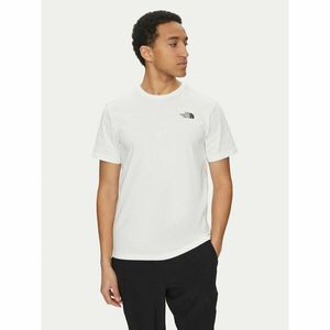The North Face Póló Vertical NF0A89FP Fehér Regular Fit kép
