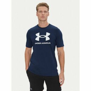 Under Armour Póló Ua Sportstyle Logo Update Ss 1382911 Sötétkék Loose Fit kép