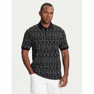 KARL LAGERFELD Pólóing 745120 553225 Fekete Regular Fit kép