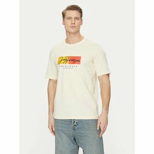 Jack&Jones Póló Frederiksberg 12278266 Ekru Regular Fit kép