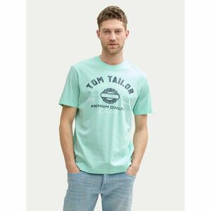 Tom Tailor Póló 1037735 Zöld Regular Fit kép