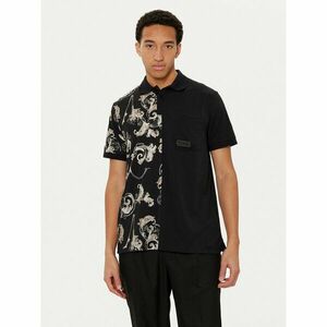 Versace Jeans Couture Pólóing 78GAG625 Fekete Regular Fit kép