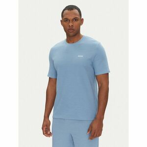 BOSS Pizsama felső Waffle T-Shirt 50535891 Kék Regular Fit kép