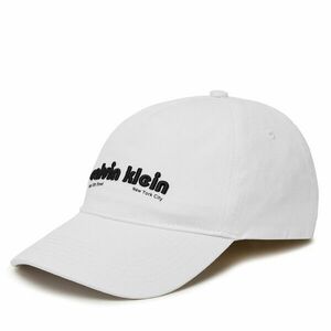 Baseball sapka Calvin Klein Jeans Small Monogram LV04G5061G Fehér kép