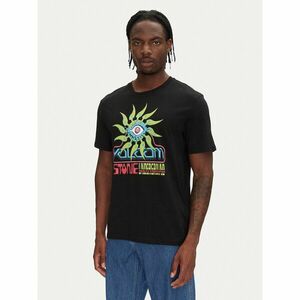 Volcom Póló Realityfab A3512555 Fekete Loose Fit kép