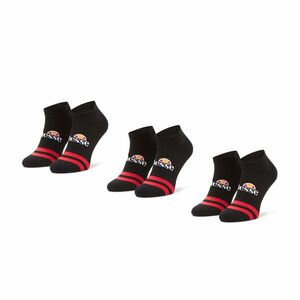 3 pár férfi bokazokni Ellesse Melna SAAC0876 Fekete kép