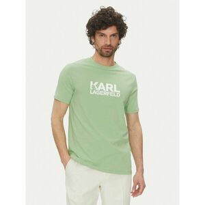 KARL LAGERFELD Póló 755087 552235 Zöld Regular Fit kép