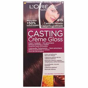 Hajfestés L'Oréal Paris Permanent Hair Color Casting Creme Gloss - 415 Marron G kép