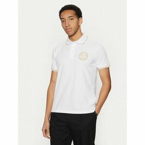 Versace Jeans Couture Pólóing 78GAGT00 Fehér Regular Fit kép