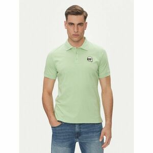 KARL LAGERFELD Pólóing 745710 552224 Zöld Regular Fit kép
