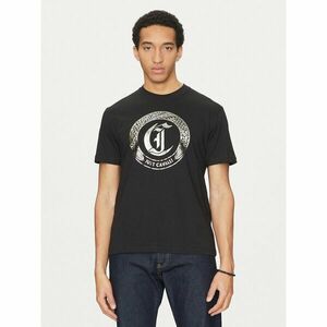 Just Cavalli Póló 78OAHT14 Fekete Regular Fit kép